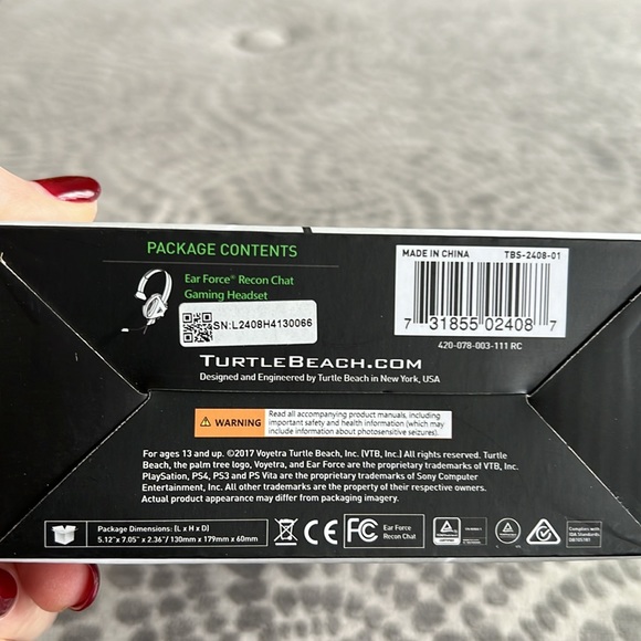 Xbox One turtle beach recon chat communicator. Wired. New in box - Picture 2 of 4